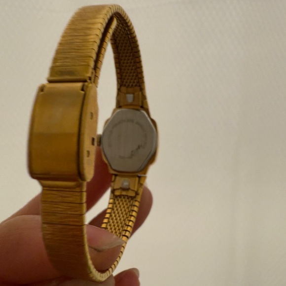 Gold-Tone Quartz Watch